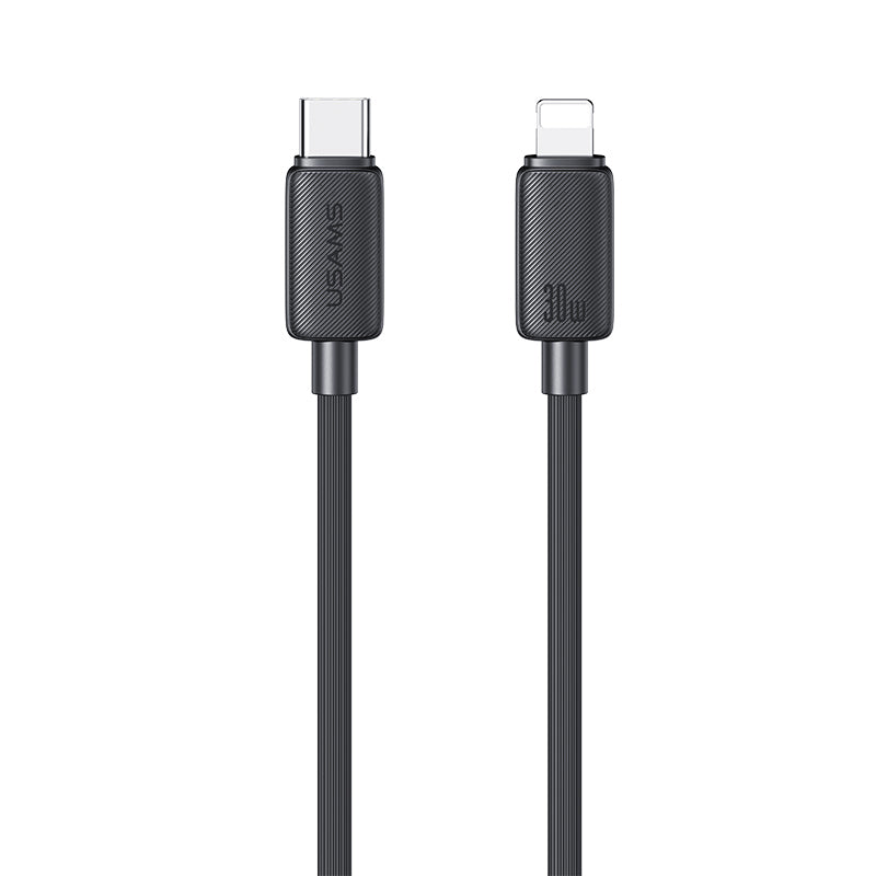 USAMS US-SJ702 3m Type-C to Lightning 30W Fast Charging Cable 480Mbps Data Cable USAMS US-SJ702 3m Type-C to Lightning 30W Fast Charging Cable 480Mbps Data Cable